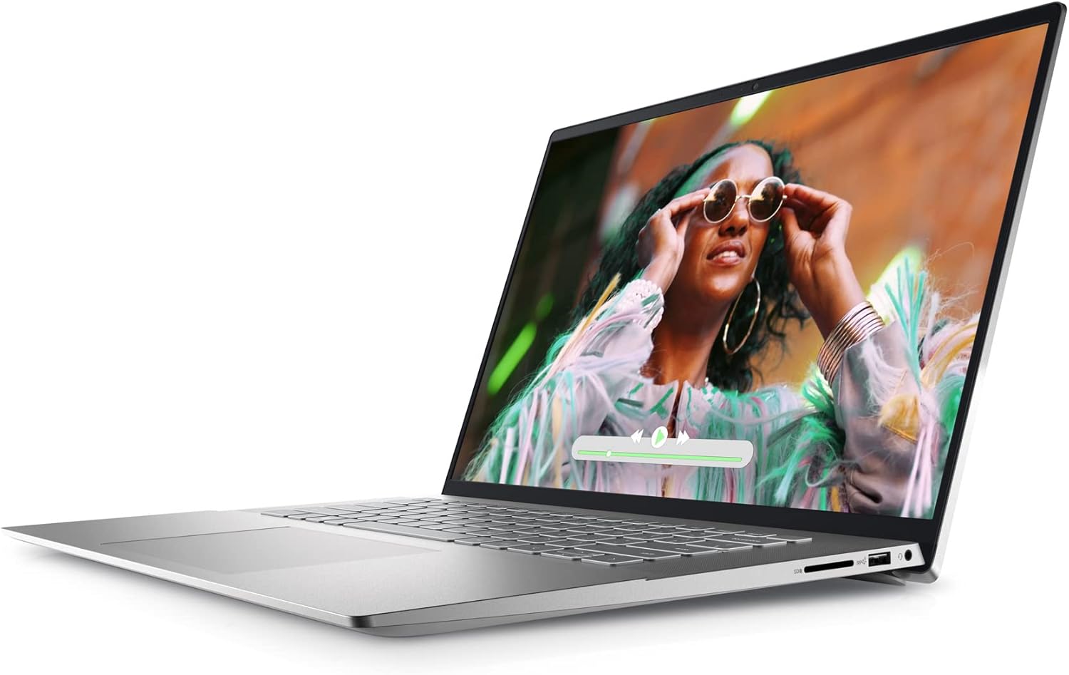 Dell Inspiron 16 5620 Laptop - 16.0-inch 16:10 FHD+ (1920 x 1200) Display, Intel Core i5-1235U, 8GB Memory, 512GB SSD, Intel UHD Graphics, Intel Wi-Fi 6E, Windows 11 Home - Platinum Silver