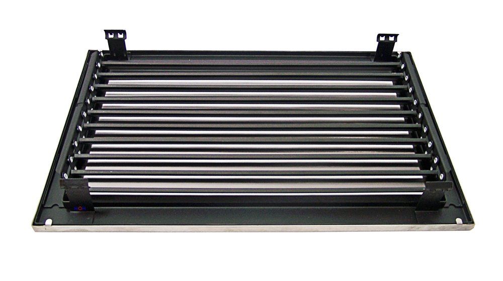 Kaltluftgitter KG 3523 MESM mit Edelstahl Blende 350 x 230mm Zuluft Abluftgitter