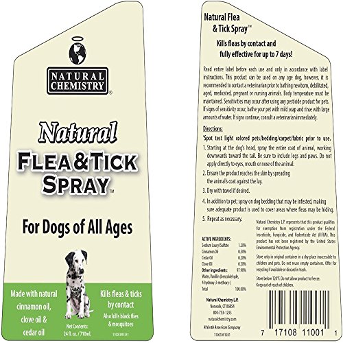Natural Flea & Tick Spray for Dogs 24oz - Image 4