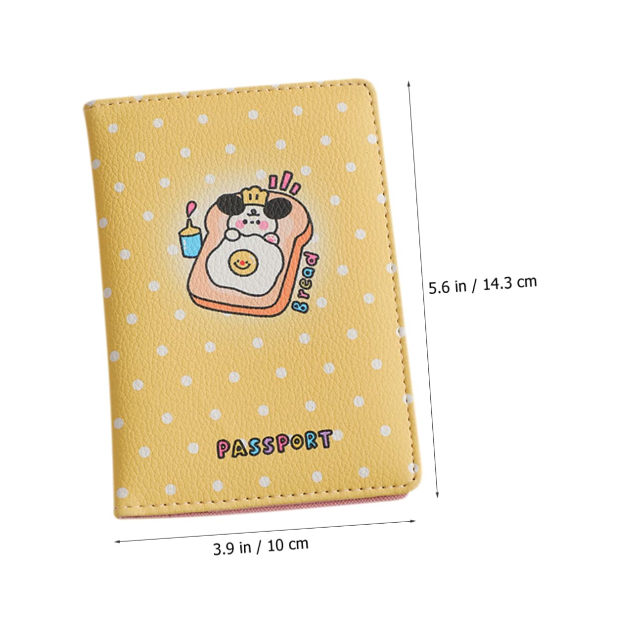 EXCEART 5piezas Cartera De Pasaporte Organizador De Viaje Portátil Múltiples Compartimentos Protector De Documentos Antirrobo RFID para Estudiantes y Viajeros