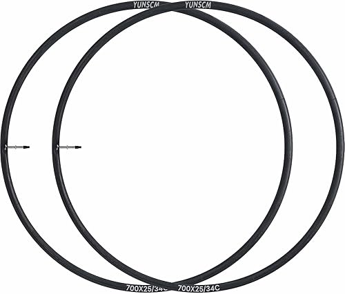 Miniatura 4 de Tubos de bicicleta de alta resistencia 700C 700x25C26C28C32C FV48 Presta Valve (2534-622) 700C Tubos interiores de bicicleta compatibles con 700x25C