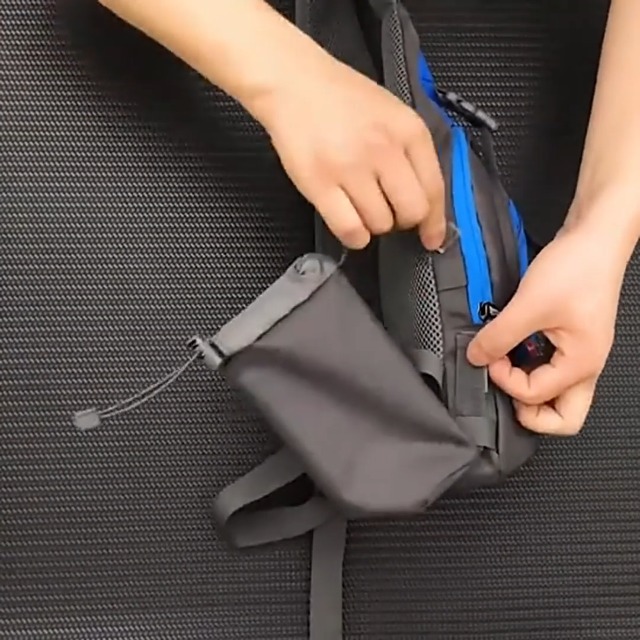JENAGREEN Crossbody Sling Backpack - Chest Bag Daypack For Travel, Hiking, Casual Use (Medium)