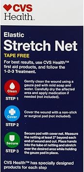 CVS Health Elastic Stretch Net