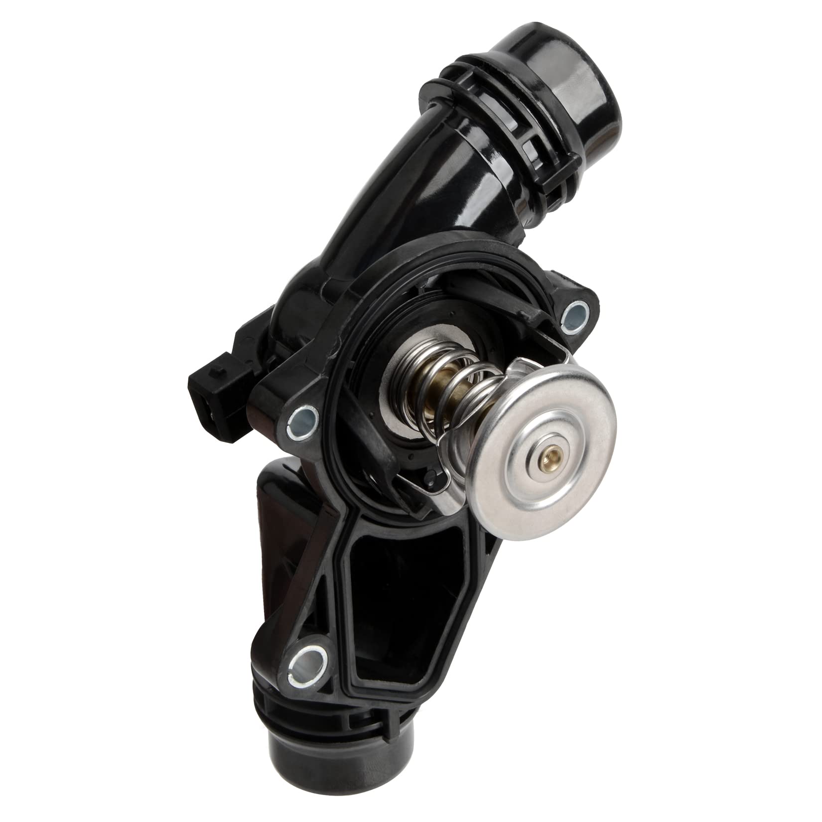 Photo 1 of New Black Thermostat Housing Assembly W Sensor 11531437040 for BMW E39 530 E46 X5