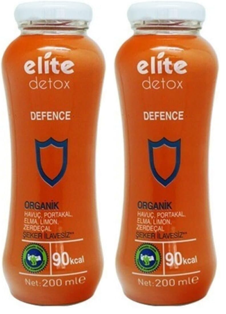 Elite organic Detox Defence İçeceği 200 ml (2 paketi)