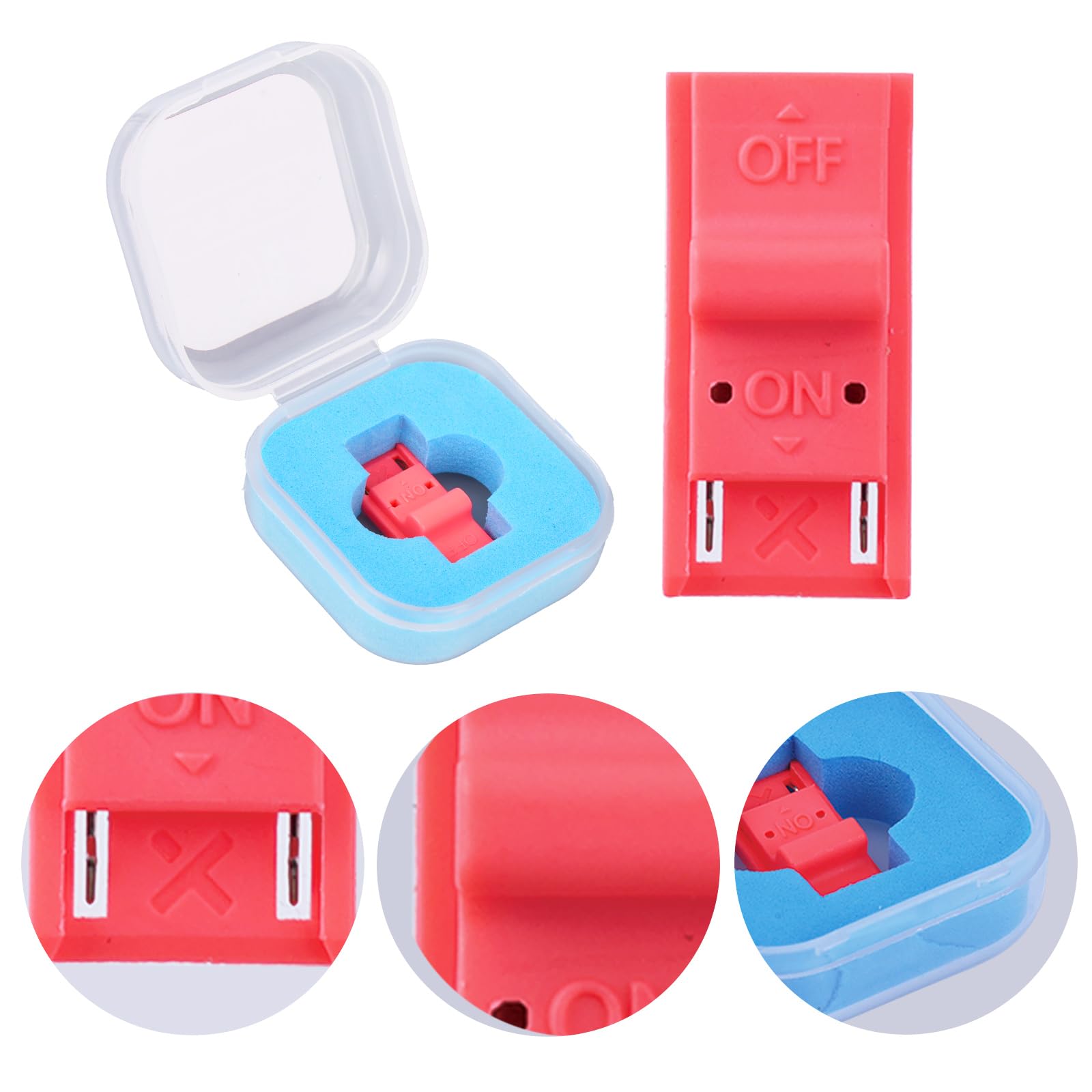 BTFO Jig RCM Compatible con Switch Consola, Loader RCM de Plástico Herramienta Cortocircuito Plantilla con Cepillo Limpieza Polvo para Accesorios Recuperación de Consolas Videojuegos