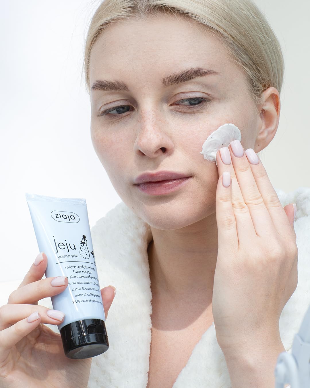 ボディ・フェイスケア junjun Buy Ziaja Jeju Micro-Exfoliating Face Paste (75 Ml) Online at Low