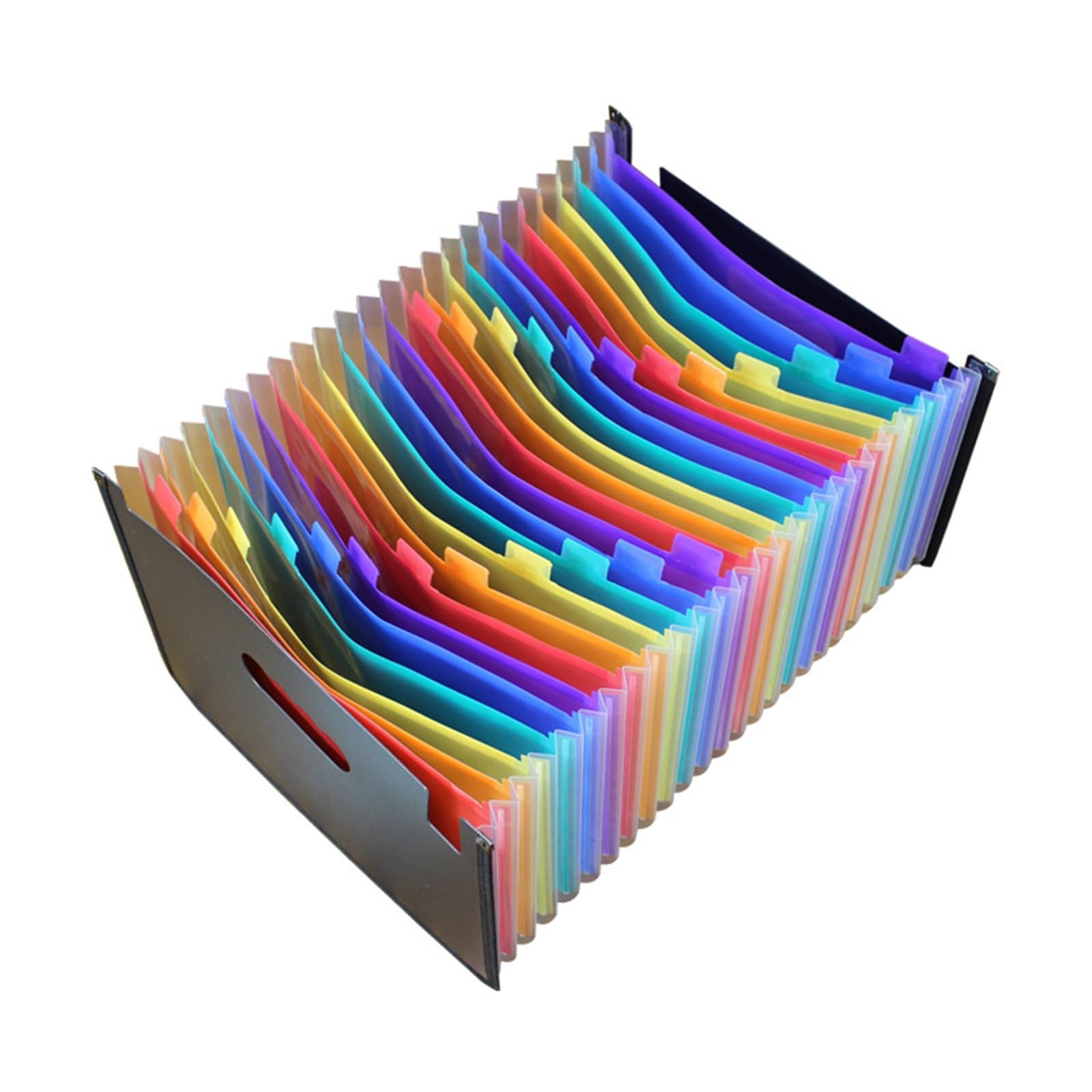 Carpetas de Archivos Bolsa de órgano Creativa expandible Carpeta A4 Carpeta Deslizante Folleto de información para la Escuela, la Oficina y el hogar