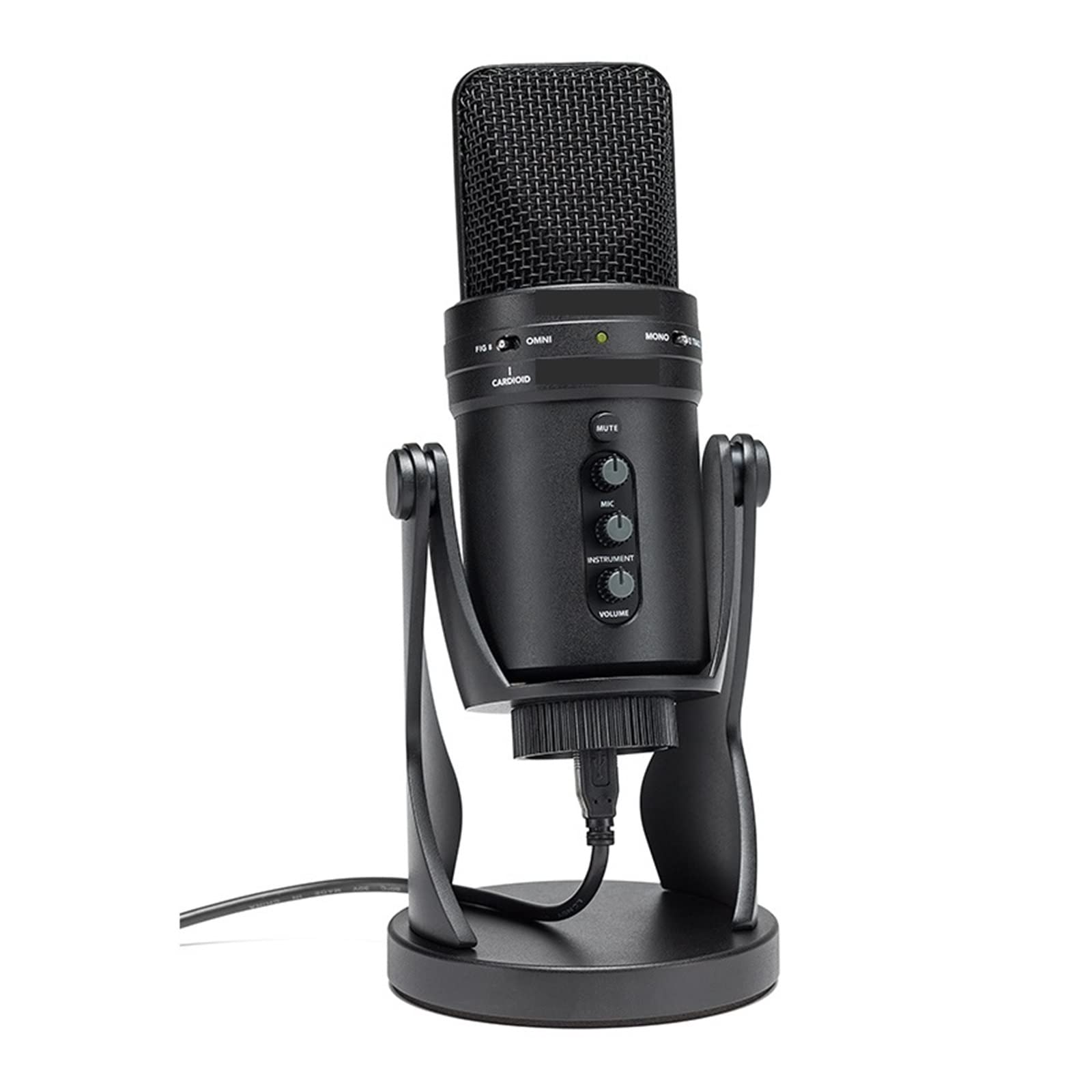 Microphone USB pour enregistrer votre voix sans latence