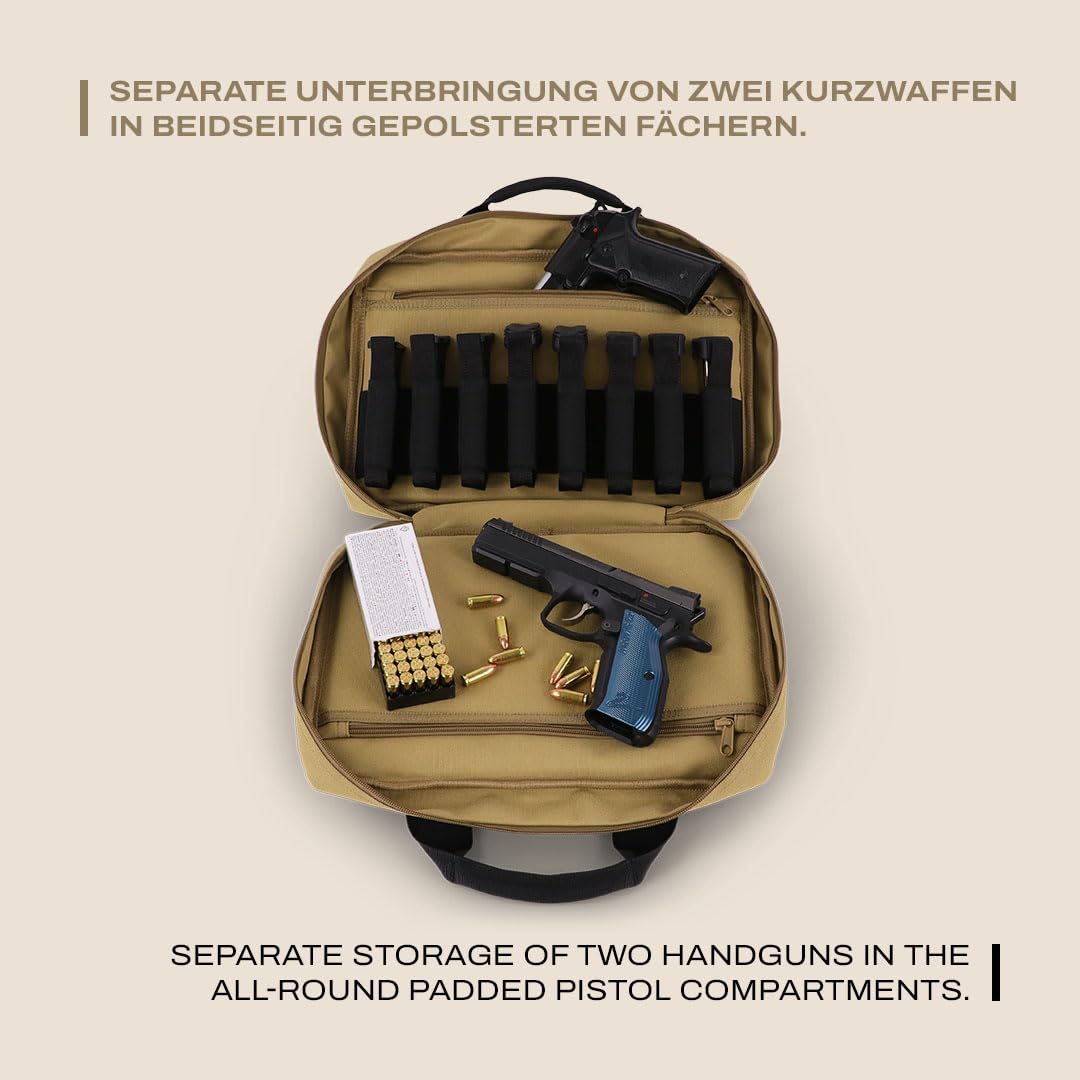 Pistolentasche für 2 Pistolen