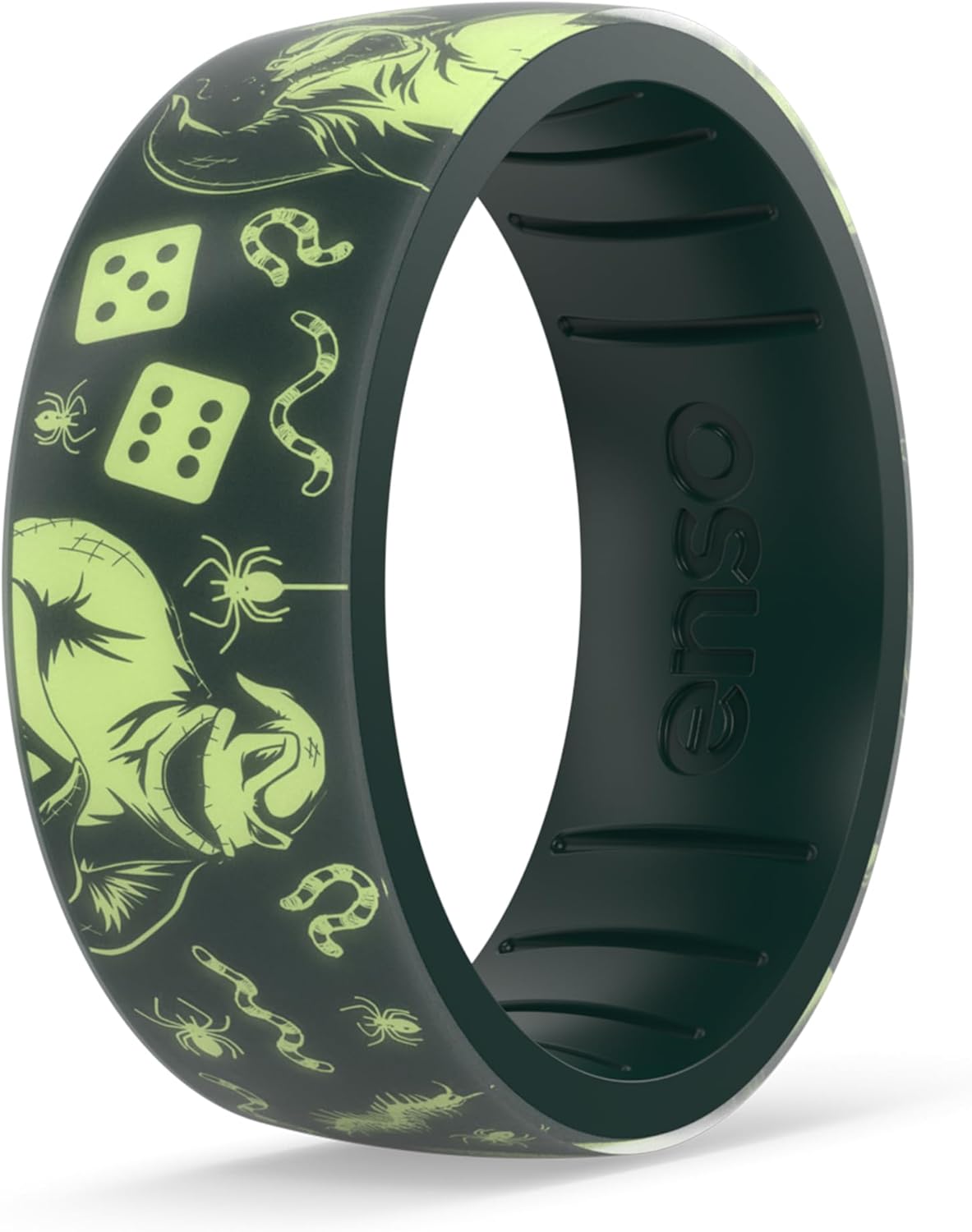 Enso Rings The Nightmare Before Christmas Collection - Disney Silicone Rings - Jack & Sally
