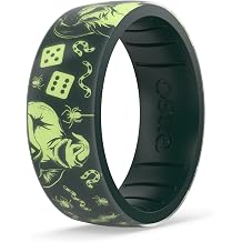 Enso Rings The Nightmare Before Christmas Collection - Disney Silicone Rings - Jack & Sally