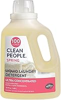 Vista 8 de The Clean People - Detergente líquido para ropa con envase reciclable, combate las manchas - Ultra concentrado, jabón para lavar ropa - Detergente