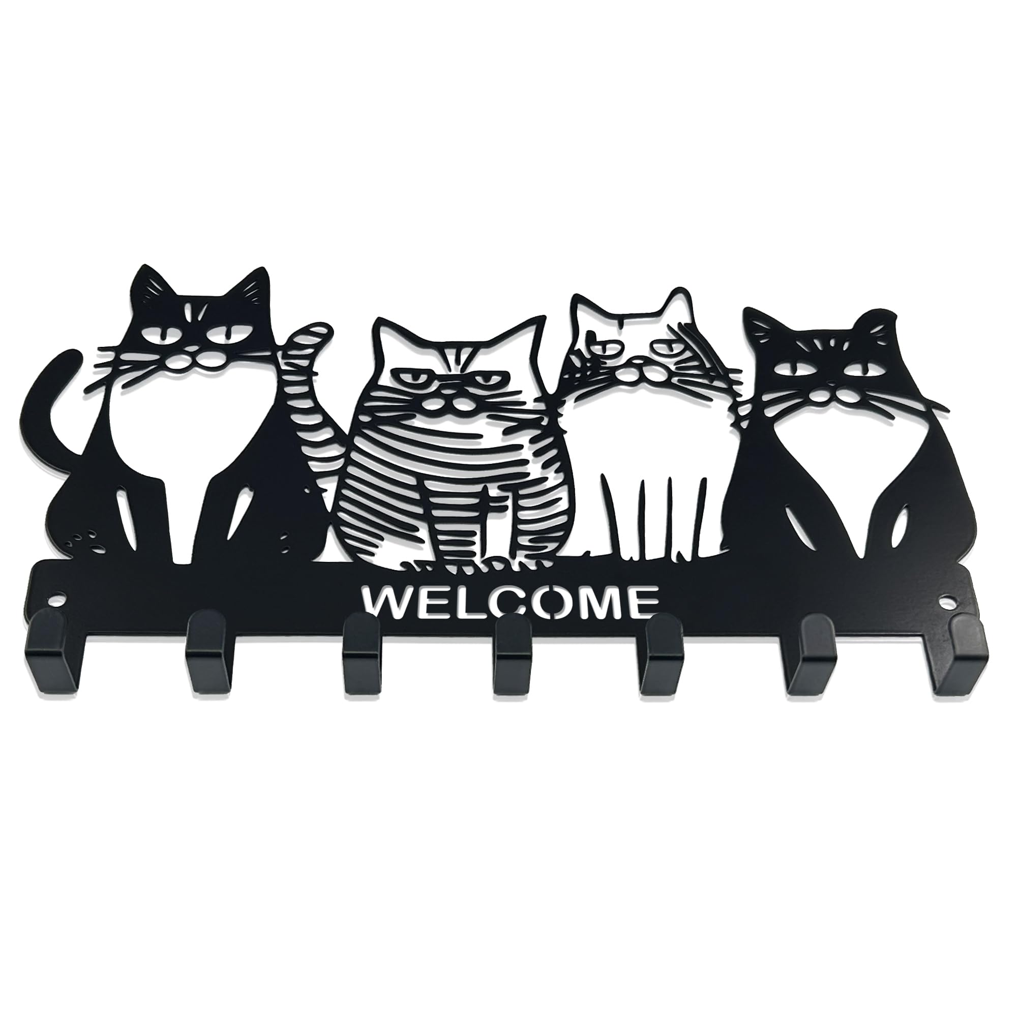 Cat Key Holder - Stylish Wall Hooks -2