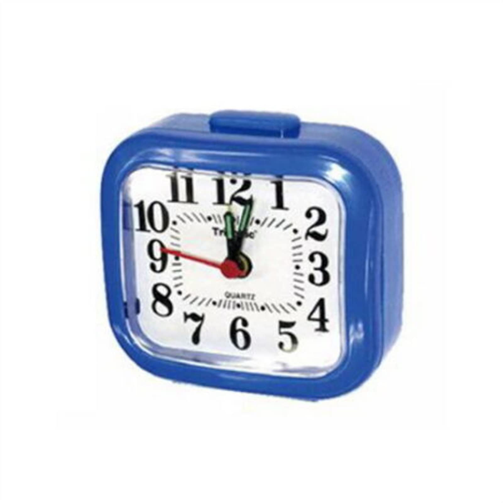 Display Clock Mini Alarm Clock Battery Operated 12 Hours Bed Compact Travel Alarm Clock Cute Portable Small Alarm Clock Decoration Digital Clocks (Color : 1)