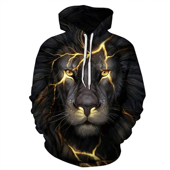 Hoodie lion Clearance
