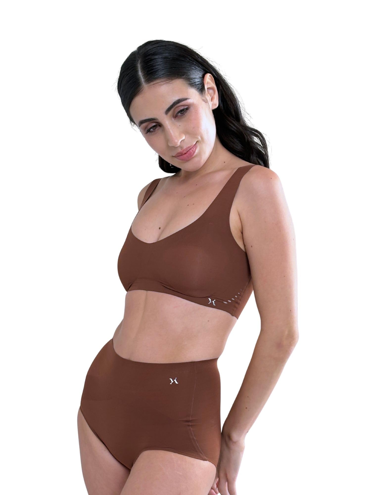 Women's Seamless and Wireless All Day Control Shaper and Ultrasoft Bralette with Super Stretchable Fabric and No Sweat Design-image-40