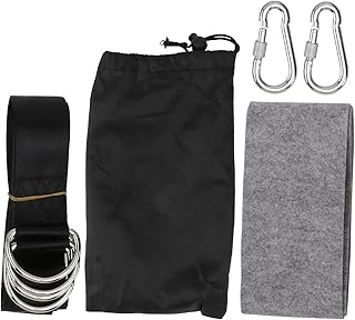 Yardwe 1set Swing Straps Baby Swings for Outside Nylon Hammock Gasket Kit Tree Protectors Pad Nylon Swing Hangers Swing Hanging Straps Nylon Swing Rope Swing Hanging Kit Hammock Rope Tire