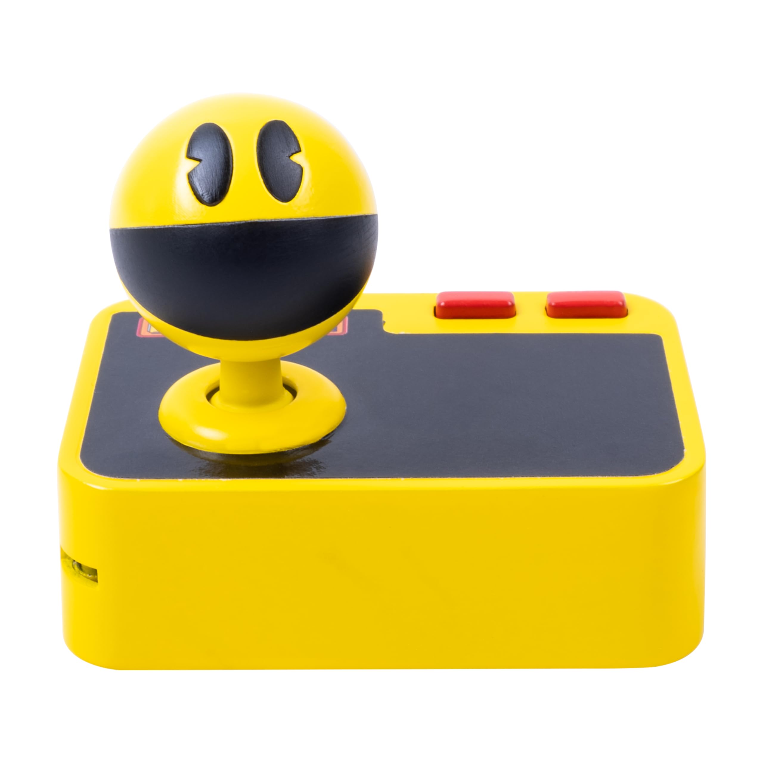 Fizz Creations PAC-Man Plug & Play Jeu d'arcade rétro Manette sans Fil Câble HDMI Inclus Gameplay Classique Pac Man