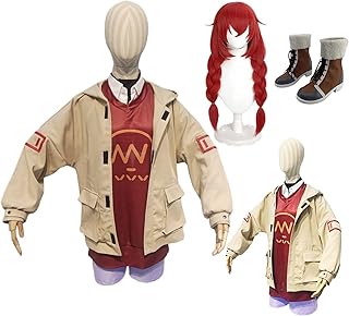 [HAOJEE] ブルアカ小塗マキコスプレ 衣装 常服 同人服『靴、小物、ウイッグ付き』ブルーアーカイブコスプレ cosplay コスチューム 日常 文化祭 学園祭 変装 仮装 クリスマス パーティ ハローウィン