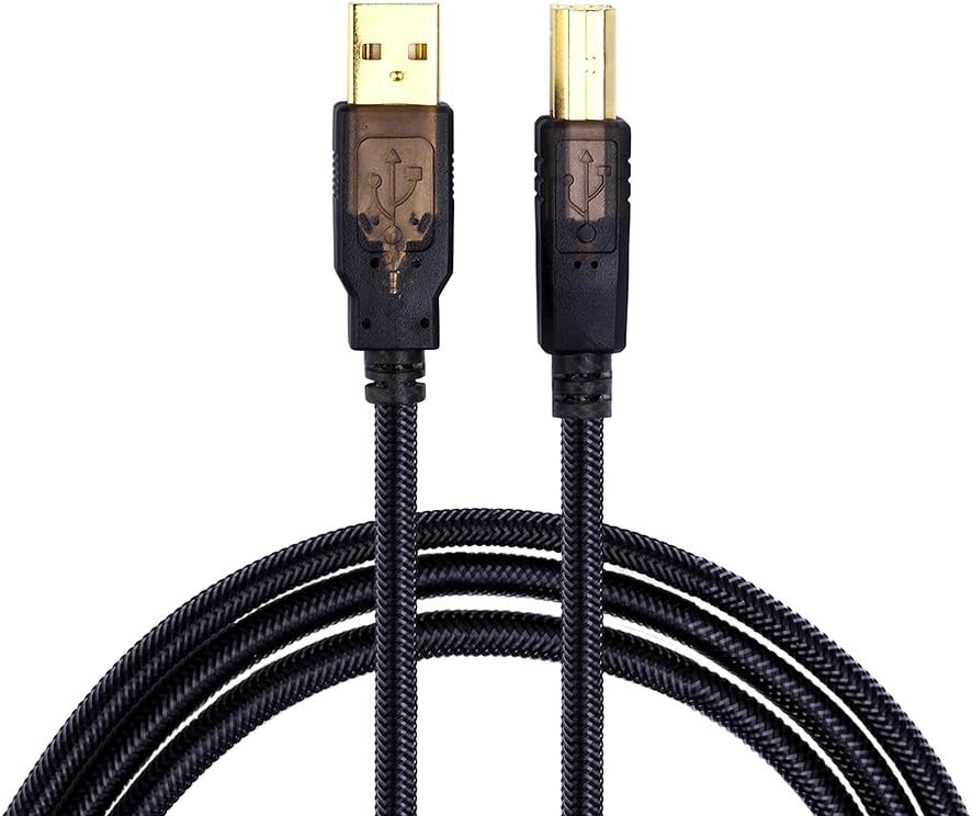 baolongking USB 2.0 Printer Cable, USB 2.0 Cable - Type A Male to Type B Male (15 m), 15m - Image 4