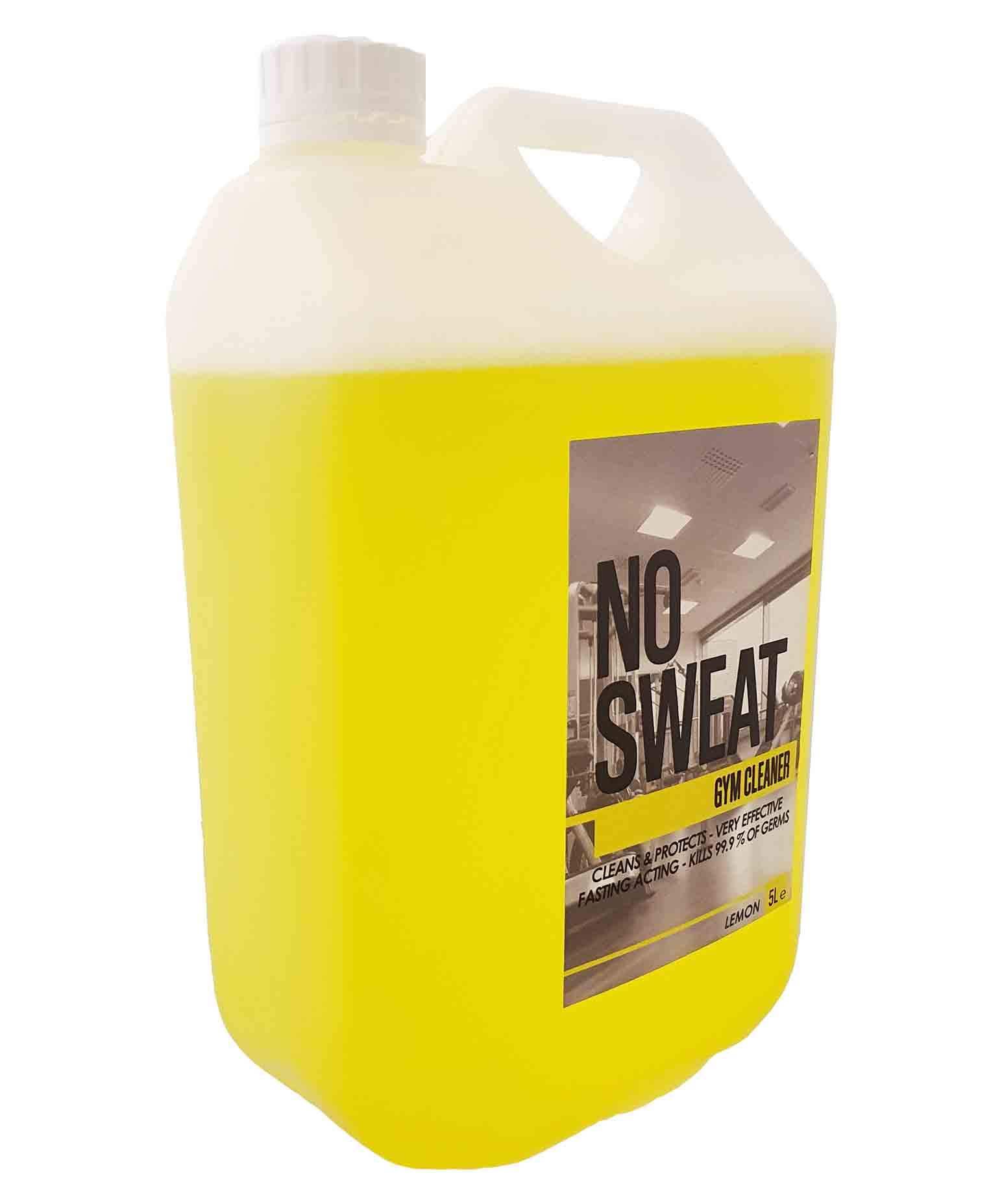 NO SWEAT Gym Equipment Cleaner Sweat Remover (5L) (Lemon) — image 1