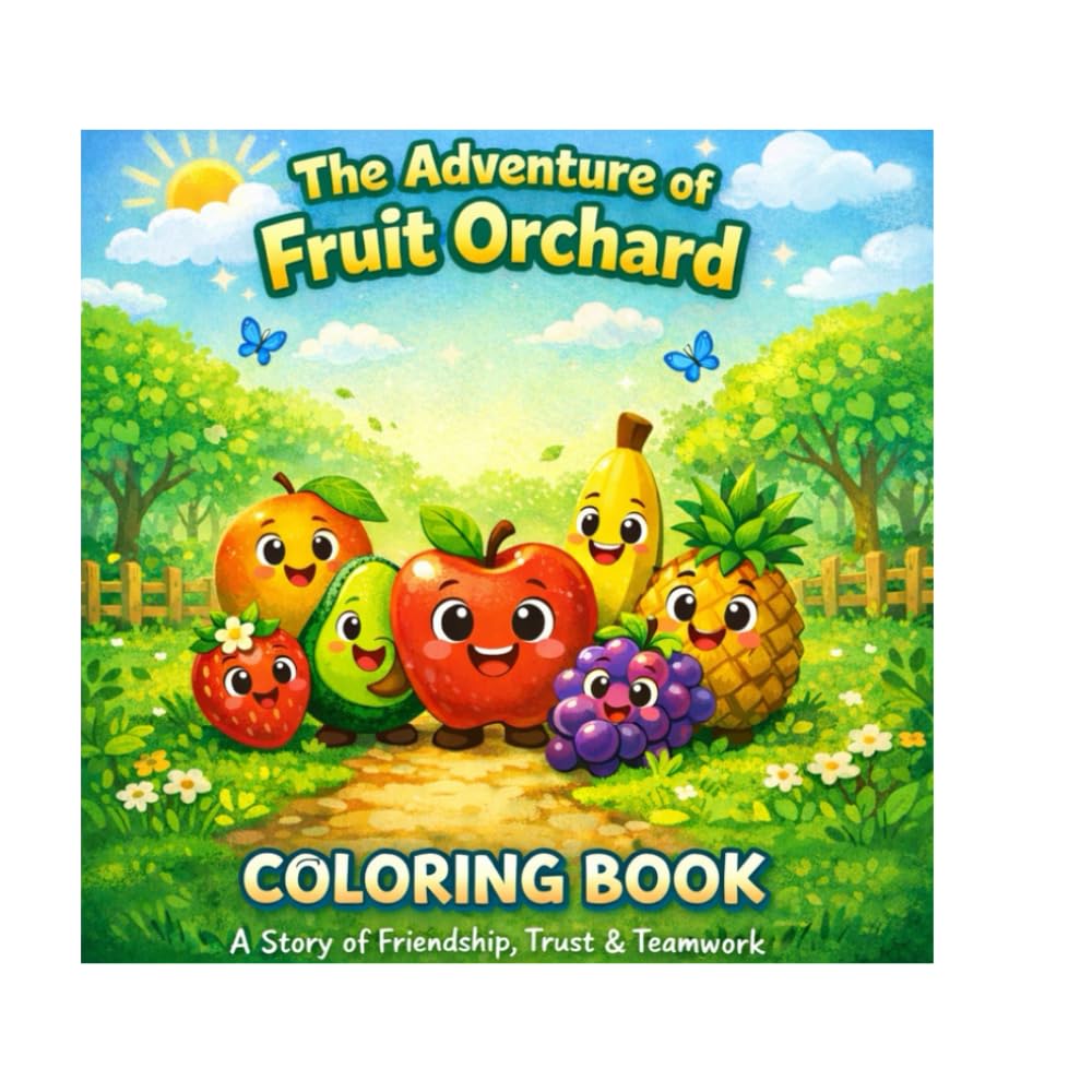 The Adventure of the Fruit Orchard Coloring Book