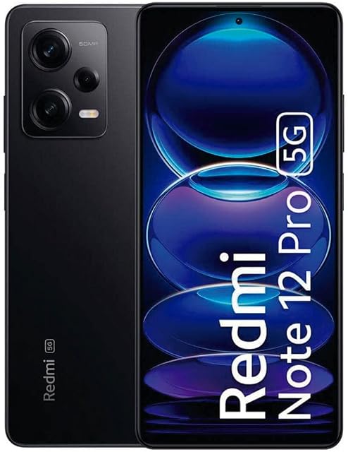 Xiaomi Redmi Note 12 Pro Smartfon, Midnight Black, 6,6"