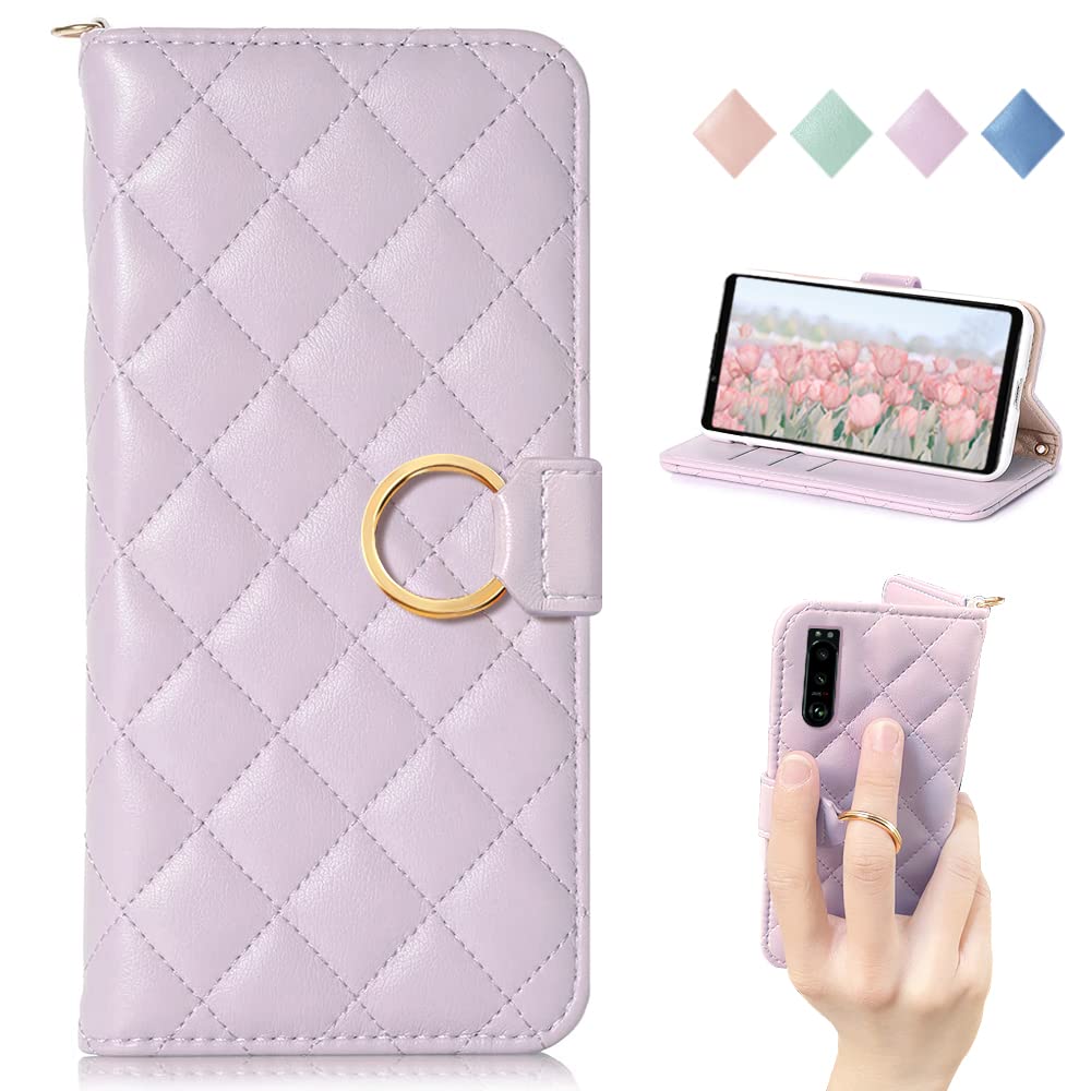 Amazon.co.jp: MAGICASE For Xperia 5 III ケース 手帳型 手作り  