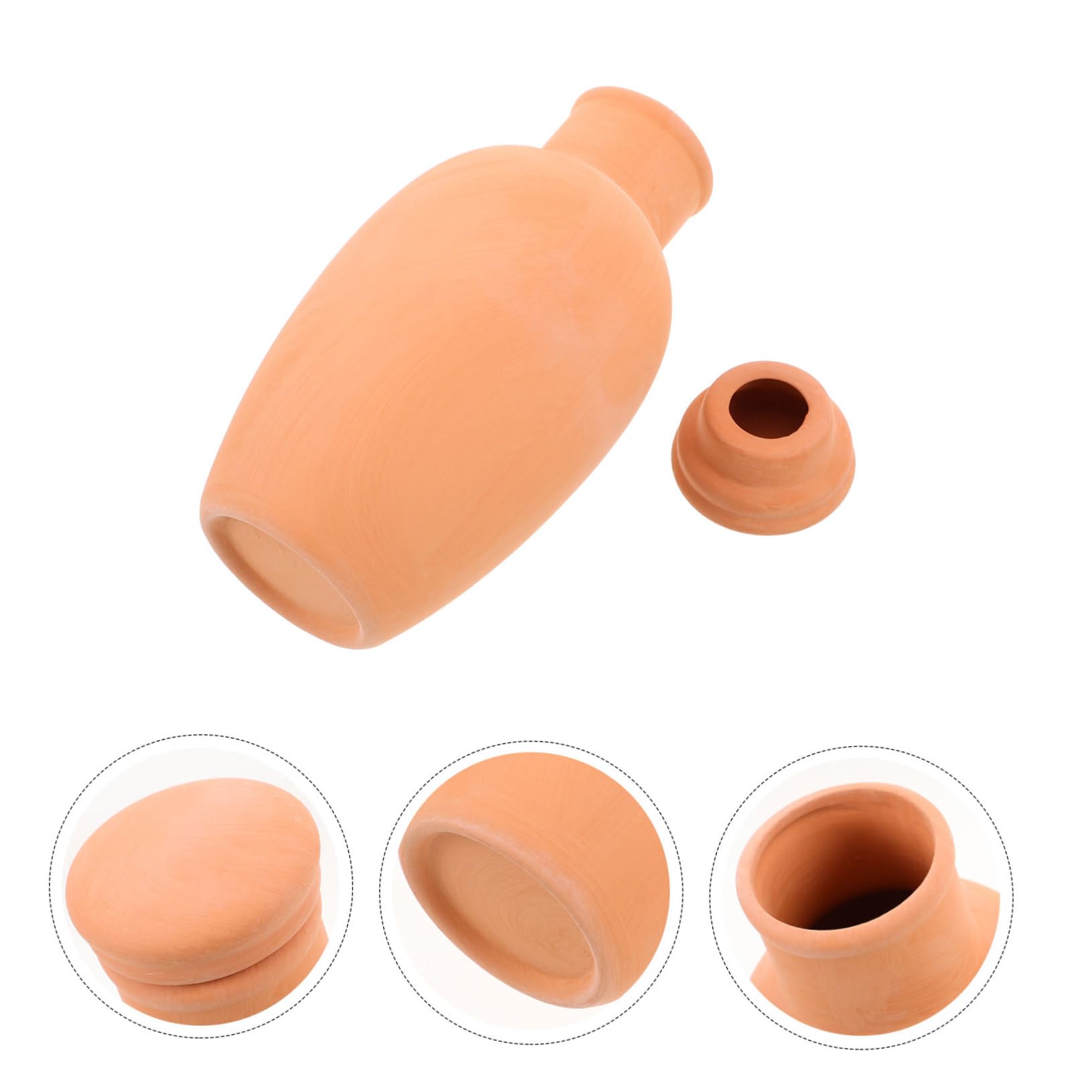 UPKOCH 4 Pièces Systèmes Arrosage Automatique Terre Cuite pour Plantes Intérieur Bureau Arrosage Lent pour Intérieur Et Extérieur Lot de
