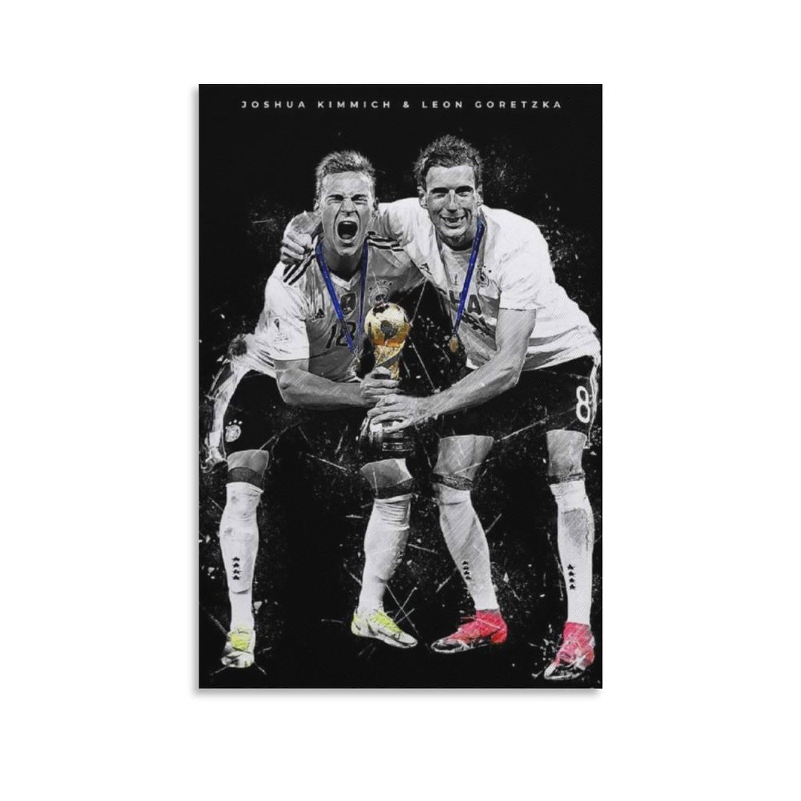 FCOIN Joshua Kimmich Canvas Poster Wall Art Poster Scroll Canvas Painting Picture Living Room Decor Home 24x36inch(60x90cm)