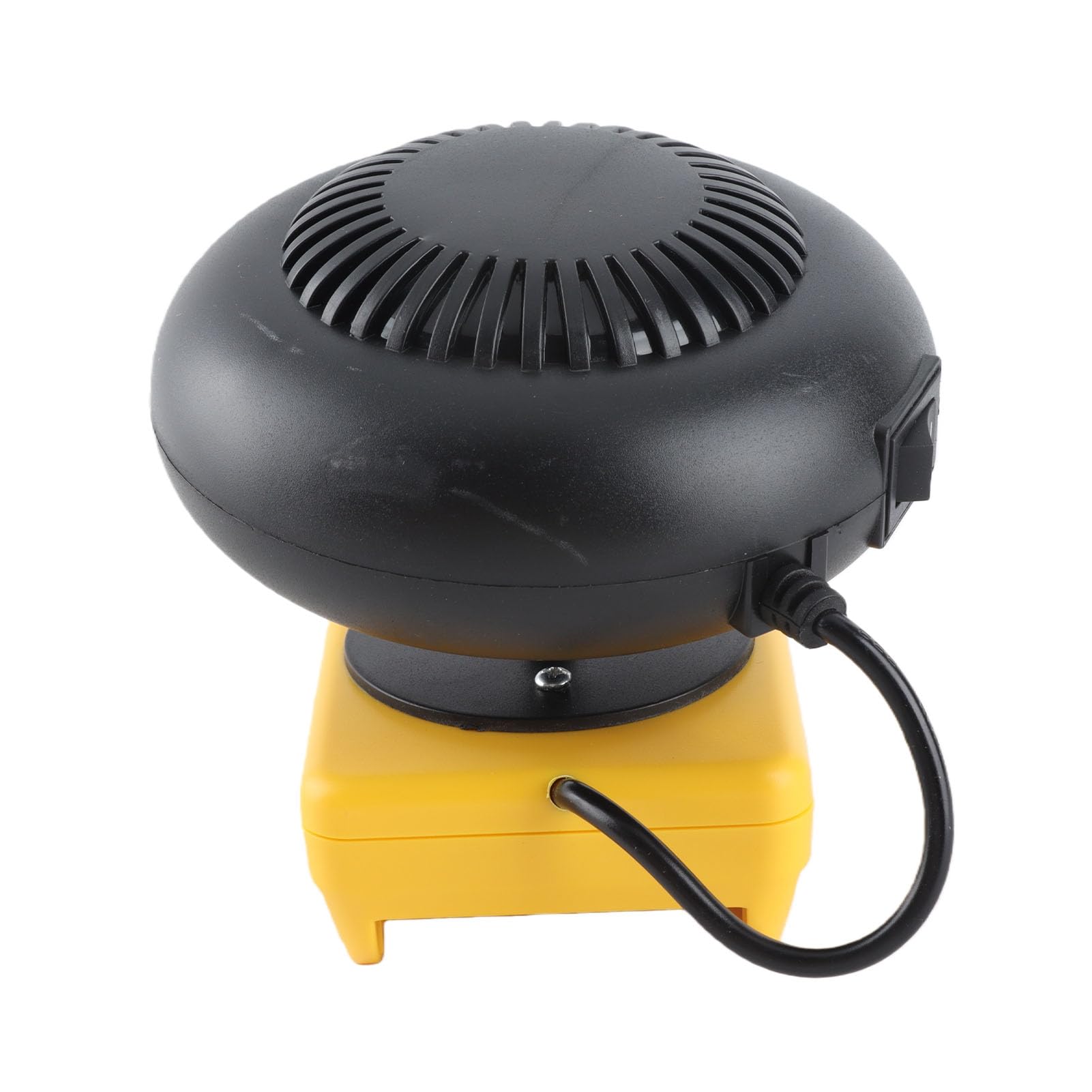 Scaldabagno portatile alimentato a batteria senza fili, temperatura costante intelligente 200 W, 2 livelli, regolabile, ruotabile a 360 gradi, per auto e garage