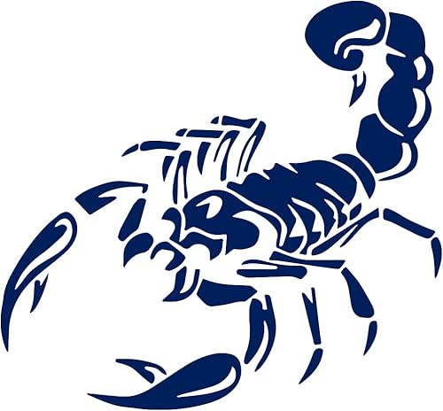 Miniatura 11 de Tatuaje tribal de escorpión de animales 1 (blanco) (juego de 2) calcomanías de vinilo impermeables de alta calidad para teléfono portátil, accesorio