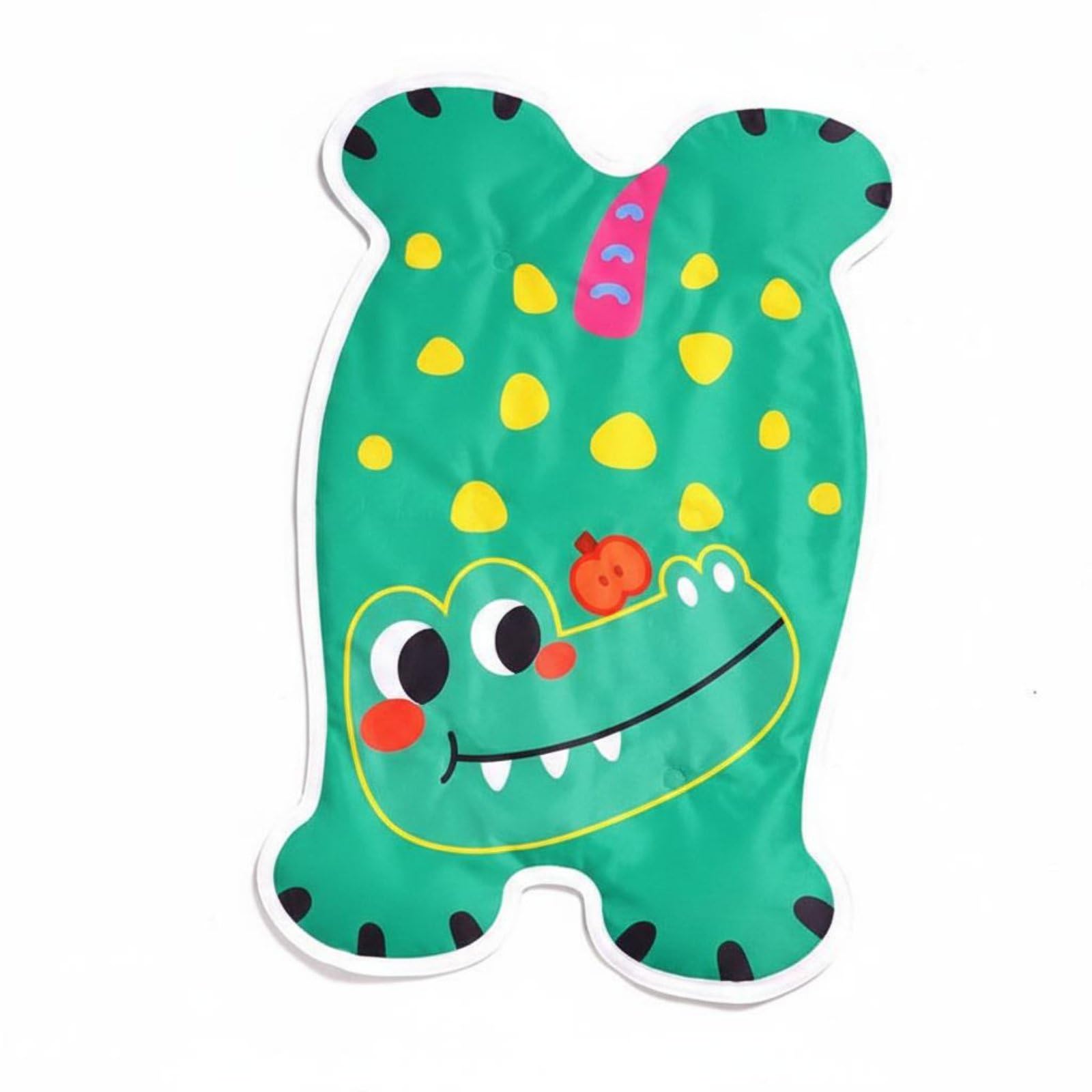 Cuscino in Gel Fresco e Delicato Sulla Pelle Tappetino a Cartoni Animati Resistente Ai Rosicchiare per Cani, Gatti, Cuccia, Gabbia, L, Dinosauro Mango