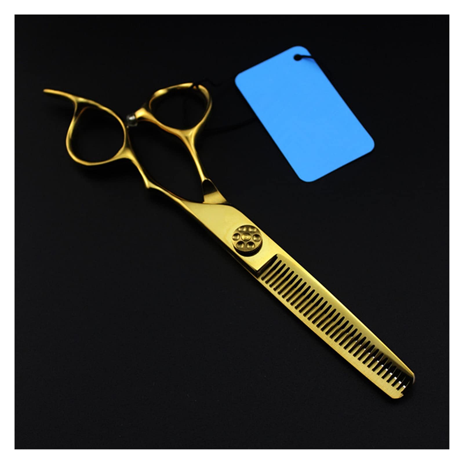 Forbici per Taglio Capelli da 6 Pollici per Barbiere, Parrucchiere, Parrucchiere Piatto, Parrucchiere, Bellezza, Kit per Taglio Capelli radi