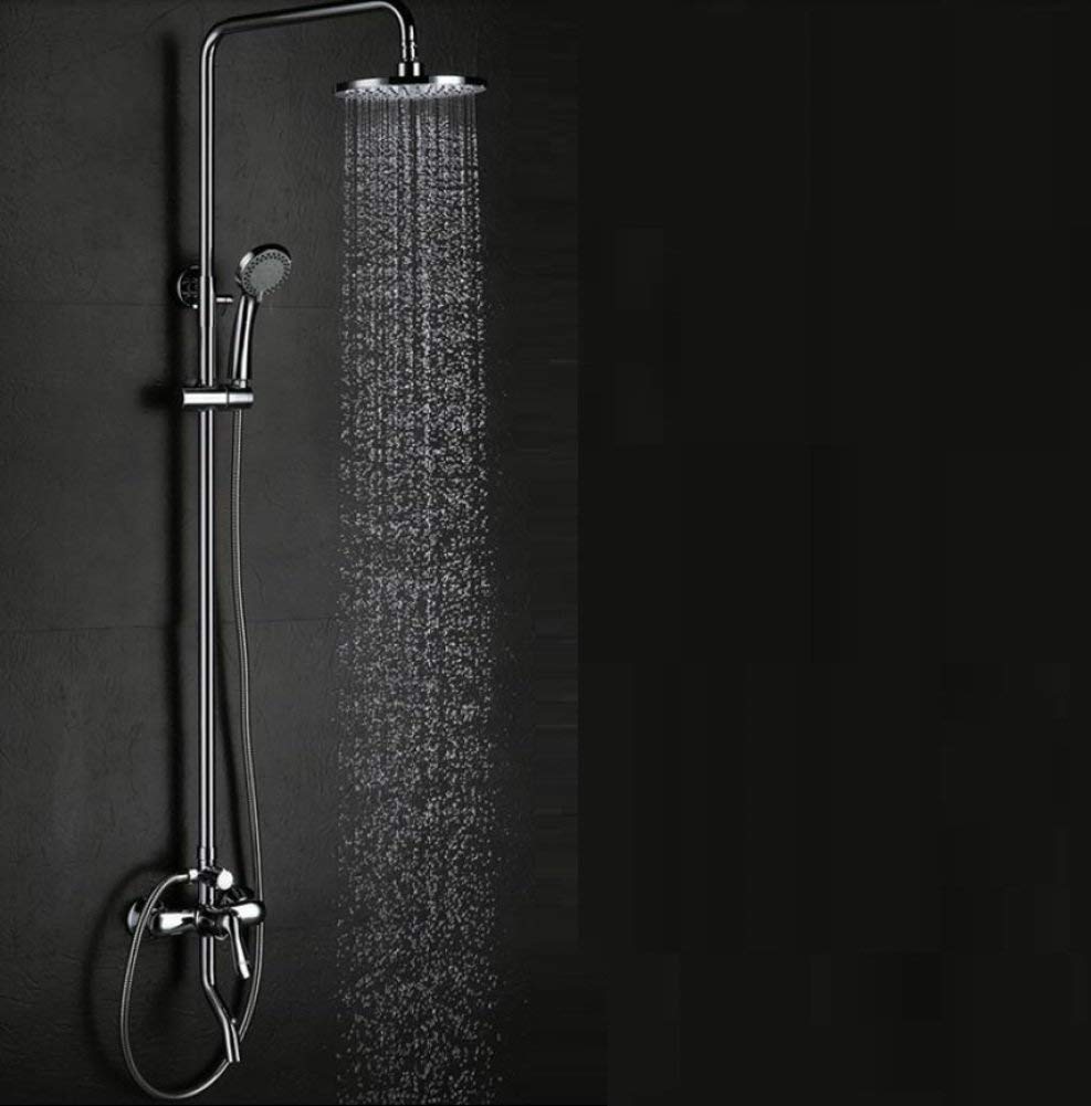 Ensemble de douche multifonction et mélangeur mécanique avec pommeau de tête - 8