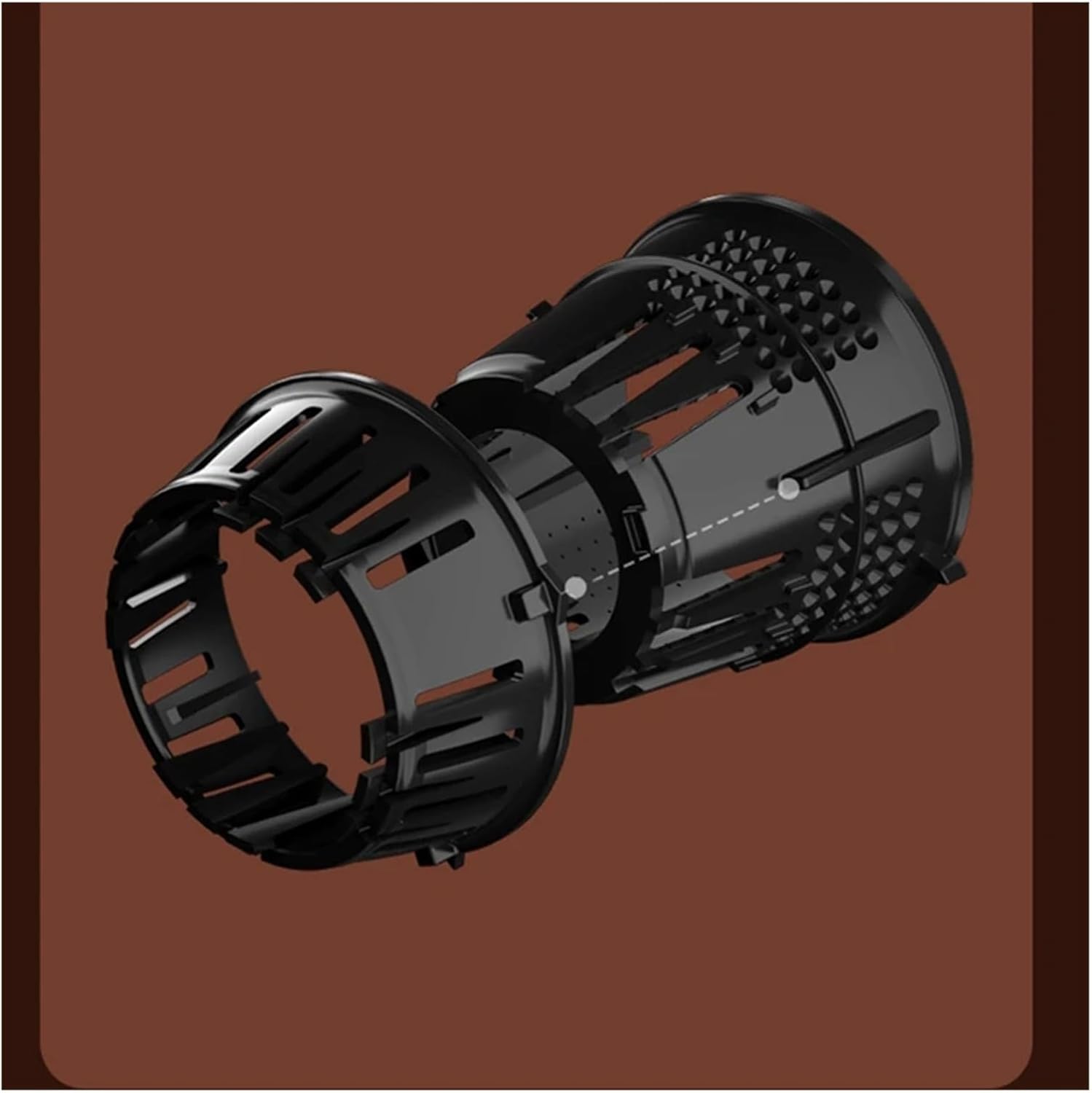 Juicer replacement， 2X Combination Filter,Compatible For MIUI Juicer, Accessories,Collect The Pomace,for parts
