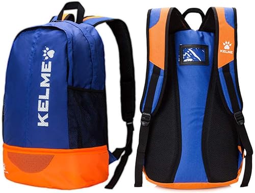 Miniatura 3 de KELME Mochila de fútbol para jóvenesadultos - Bolsa deportiva unisex - Soporte de pelota separado compartimento para zapatos Baloncesto béisbol
