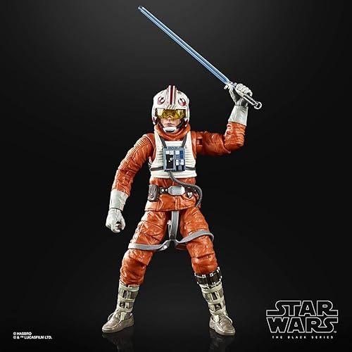 Miniatura 2 de Star Wars The Black Series Luke Skywalker Snowspeeder - Figura coleccionable de 6 pulgadas con escala The Empire Strikes Back 40th Anniversary
