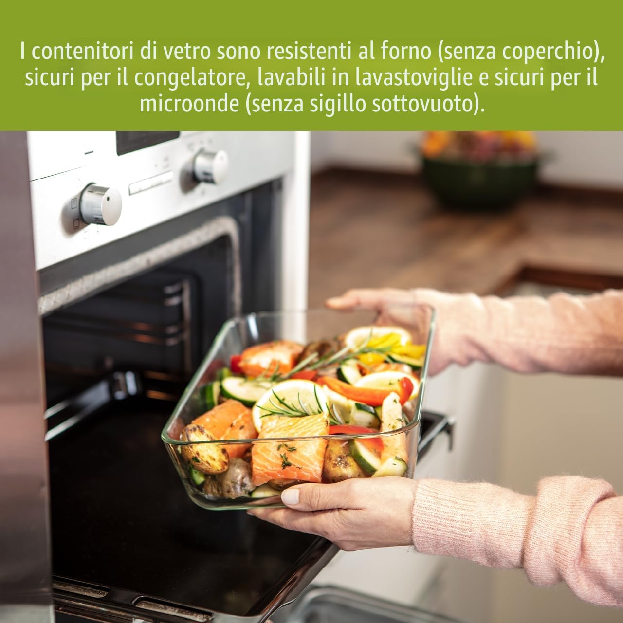ZWILLING Fresh & Save - Contenitore per alimenti in vetro, 3 pezzi, dimensioni assortite