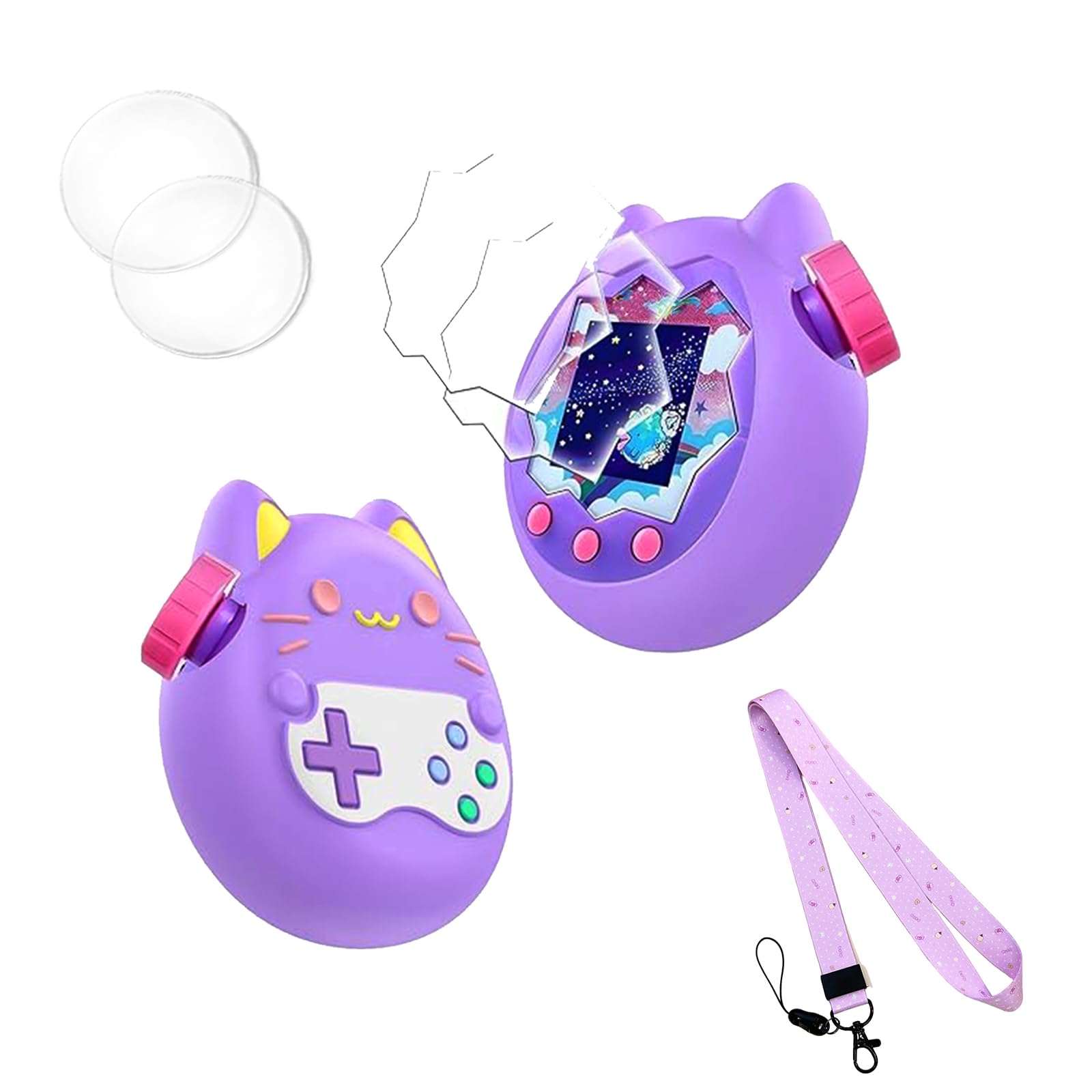 Amazon.com: Protective Case for Tamagotchi Paradise，Silicone Case