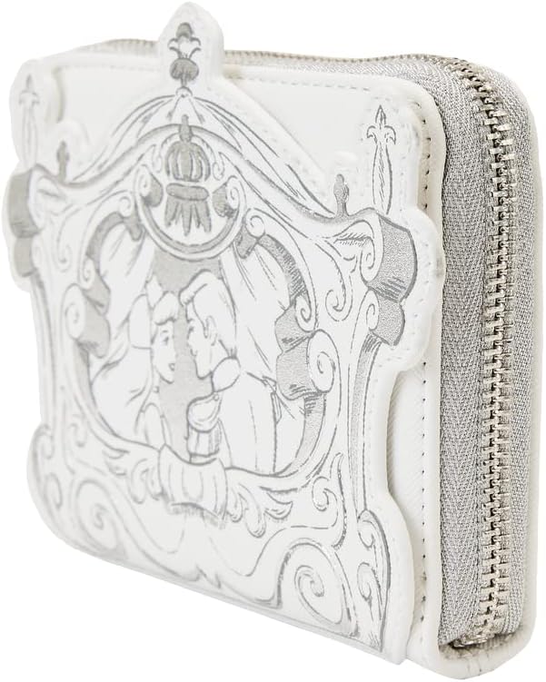 Miniatura 4 de Loungefly Cartera con cremallera de Cenicienta de Disney Happily Ever After, Multi, Compacto