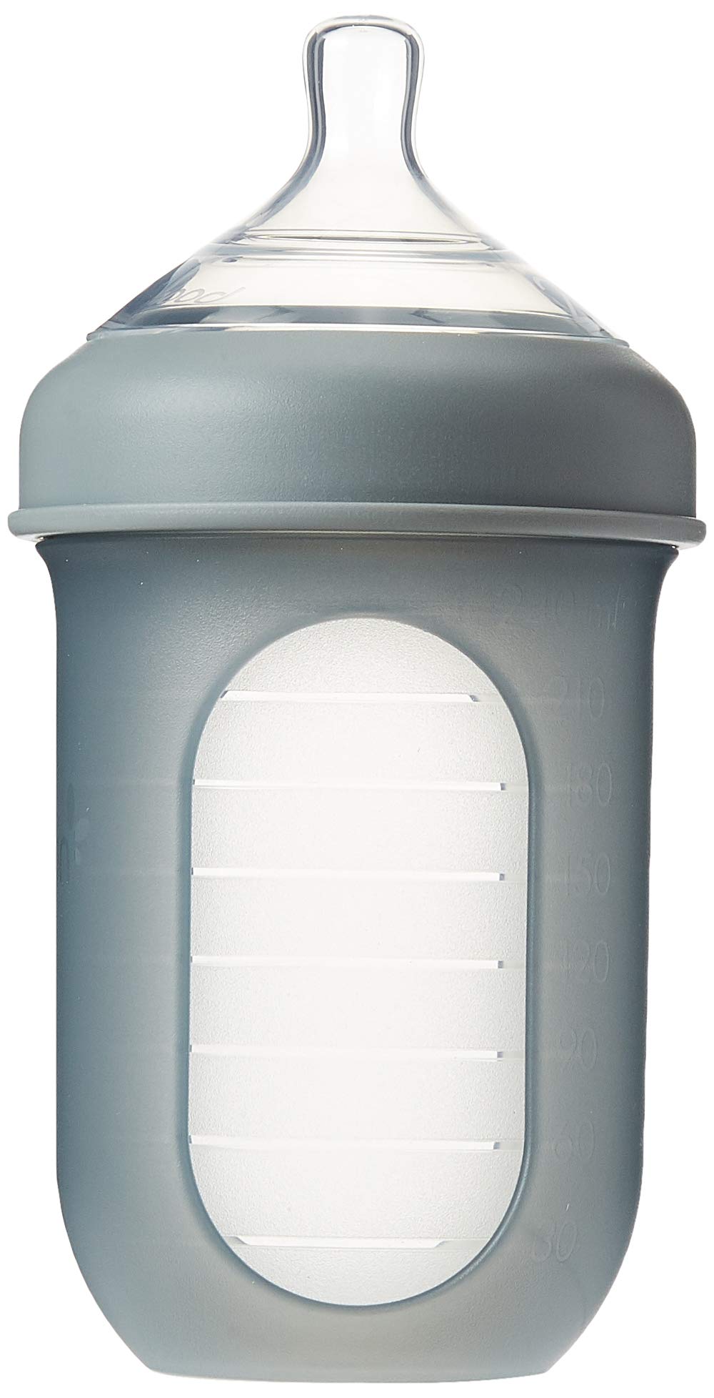 Silicone Bottle, 8 oz, Grey