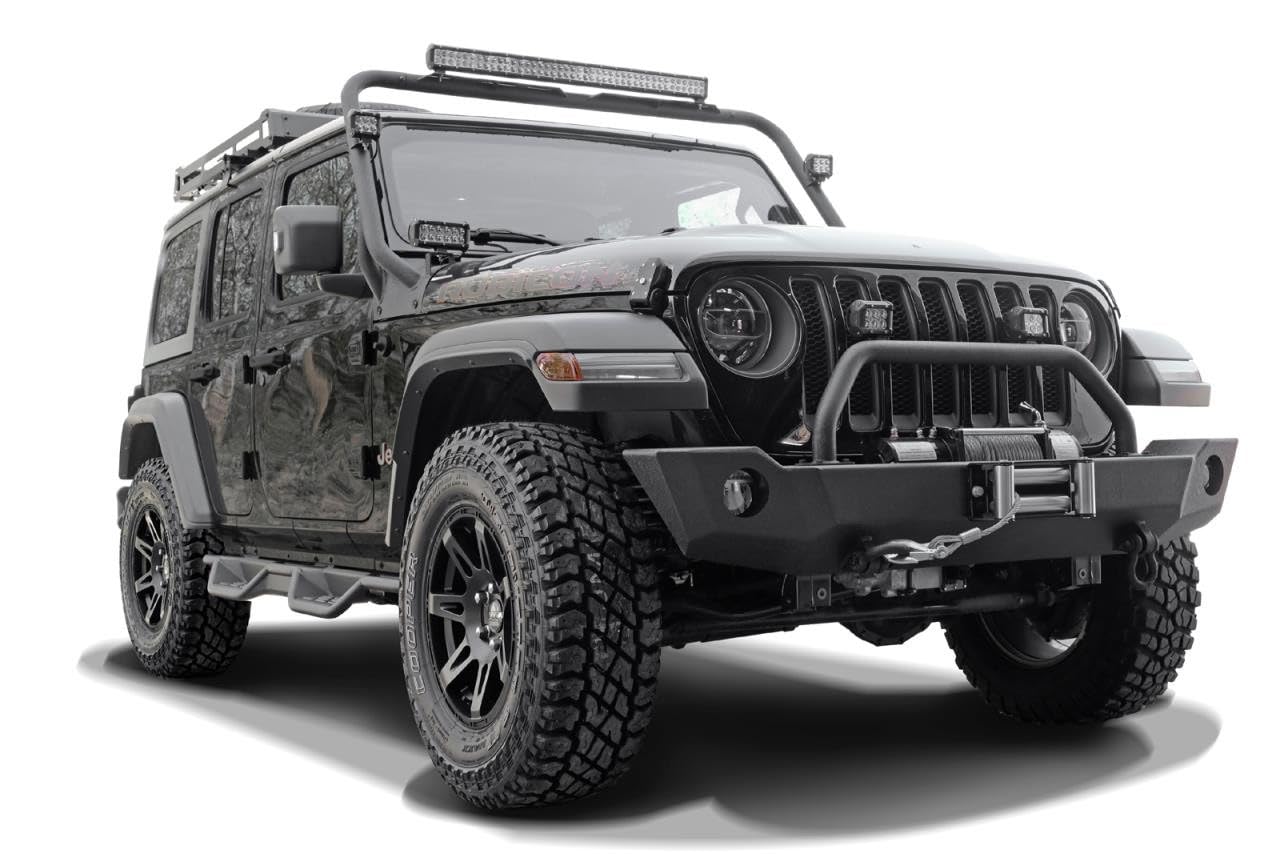 Cerchi Extreme Black Edition 8,5x17 compatibili con Wrangler JL (dal 2018) / Cerchi in Lega/Portata 900 kg