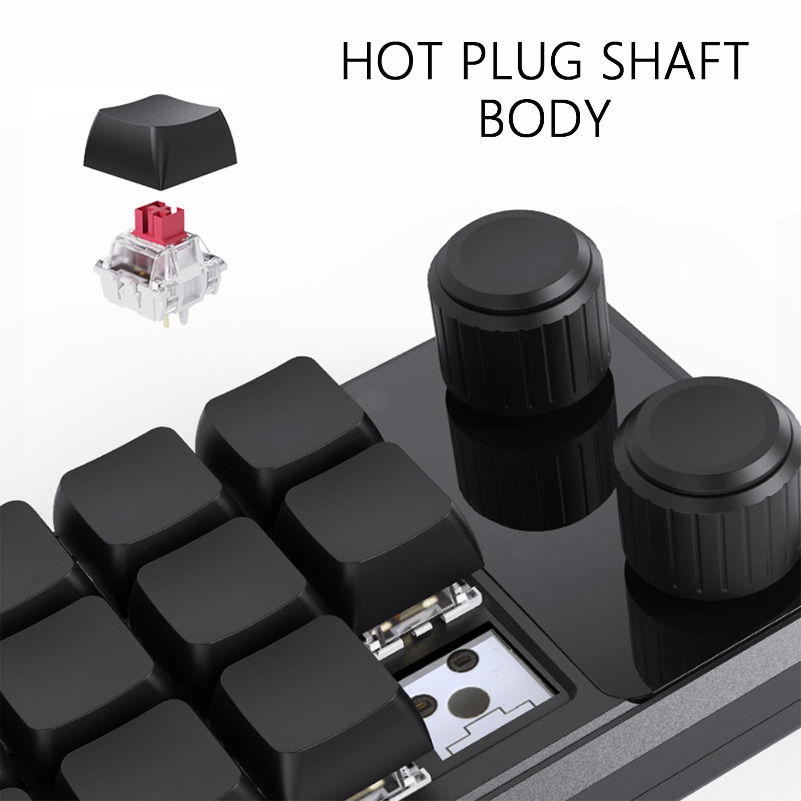 Pad da 12 Macro per Giocatori E Professionisti RGB Programmabili con Cavo Tipo C