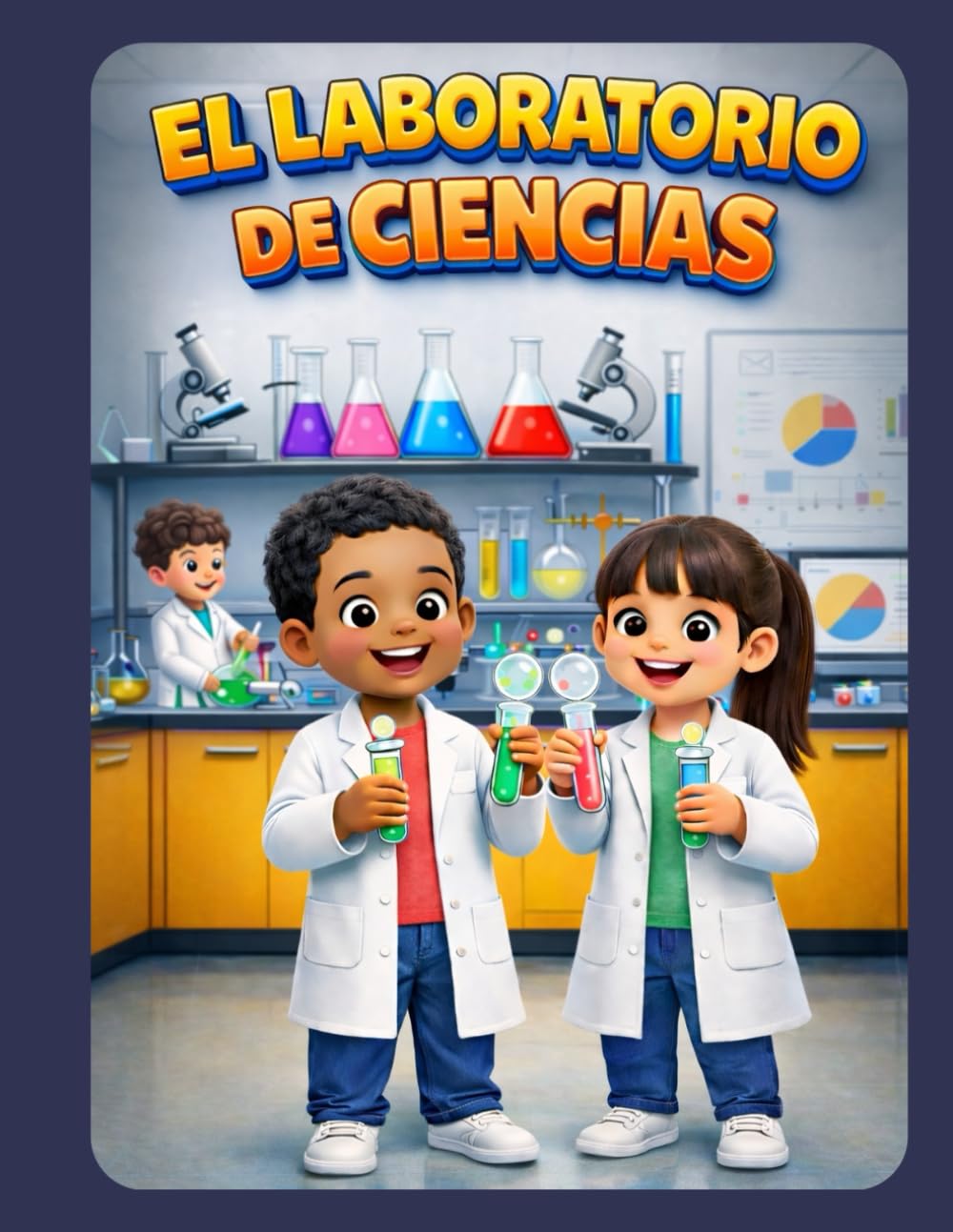 EL LABORATORIO DE CIENCIAS: Aprendo Ciencias Pintando (The Little Scientist. Tomo 1)