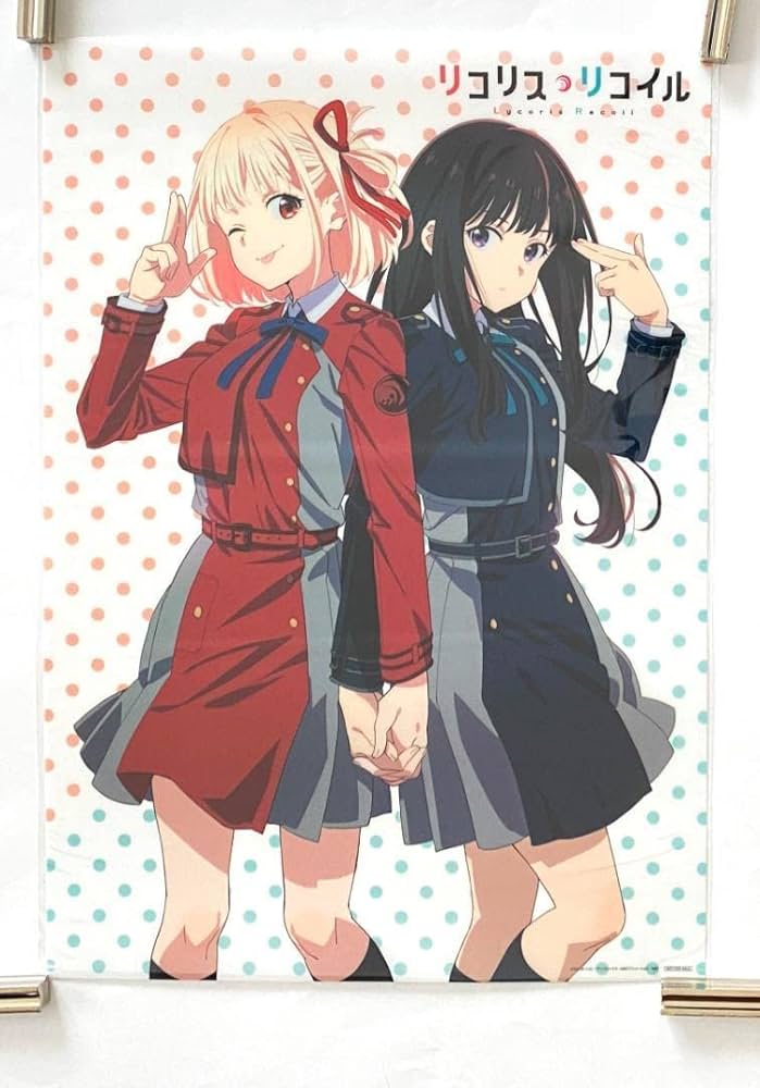 【非売品】リコリス リコイル 千束 たきな A3 サイズ クリアポスター Amazon.co.jp: リコリスリコイル 1巻 特典 A3クリアポスター
