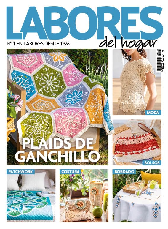 Revista Labores del Hogar #785 | Plaids de ganchillo (Cultura y Ocio)