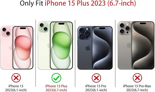 Miniatura 7 de Funda compatible con iPhone 15 Plus, bonito diseño de flores de aceite transparente y fresa, para niñas y mujeres, TPU suave a prueba de golpes,