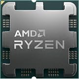 AMD Ryzen 7 7700X Processeur (Radeon Graphique Intégré, 8 Coeurs/16 Threads, 105W DTP, Socket AM5, Cache 40MB, jusqu'à 5.4 GHz Fréquence Boost, Pas de Ventilateur) - 3